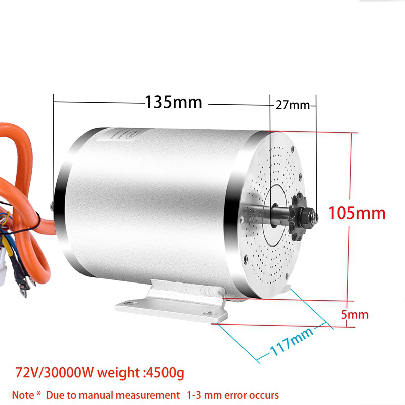 48V 72V 3000W 2000W Electric B - Ebike Conversion Kit 72V 3000W recension och pris